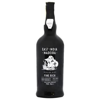 Вино East India Madeira. Фаін Річ біле 0,75л 19%